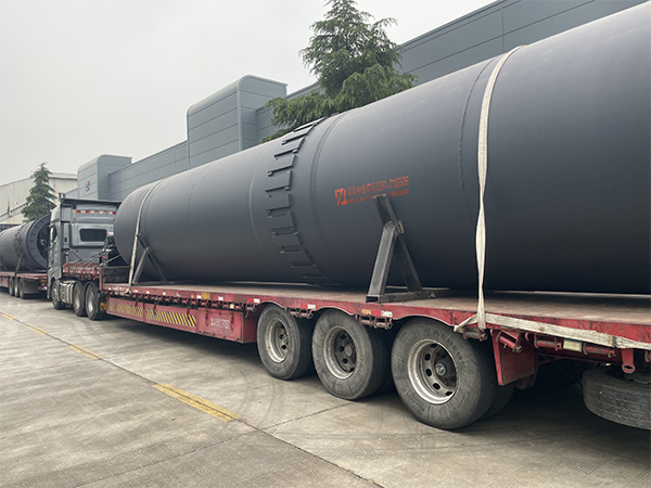 遼寧φ2×14固廢回轉(zhuǎn)窯發(fā)貨